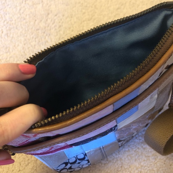 Multicolored Crossbody Coach Bag - Picture 3 of 4